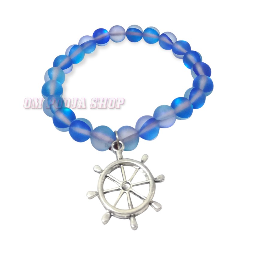 Shani Shanti Fancy Blue Stone Bracelet