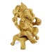 Ganesha Seat on Sinhasan in Brass
