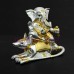 Lord Ganesha Riding on Mouse Statue