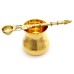 Holy Panchapatra with Spoon (Palli) set in Brass