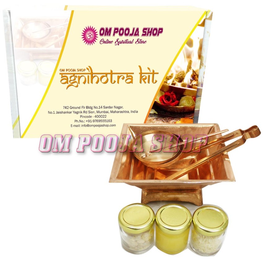 Puja Agnihotra Kit Get Benefits of Aganihotra Havan