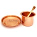 Panchpatra Pali with Plate set in Copper