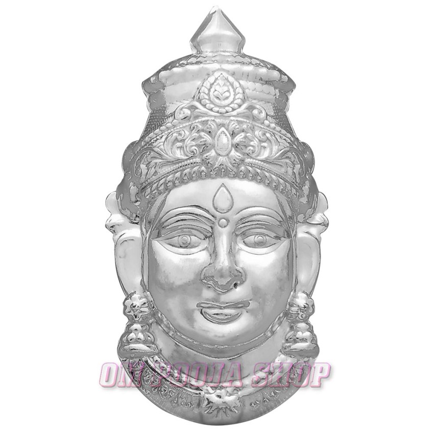 Mahalakshmi Mukhavada (Face) in German Silver