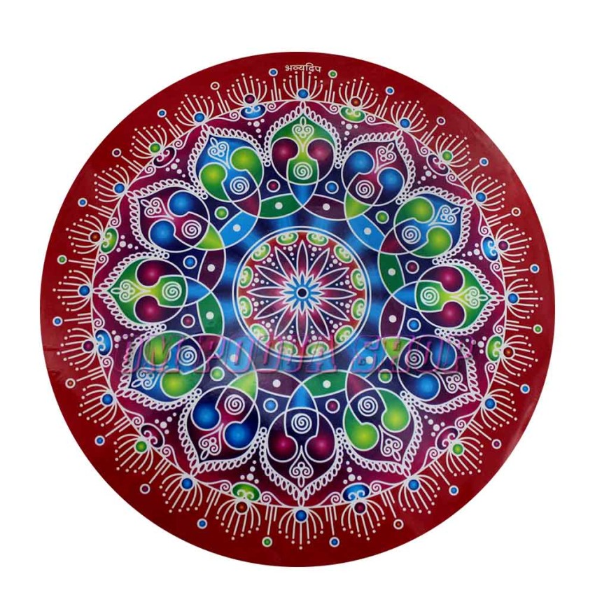 Rangoli Sticker for Decoration set of 2