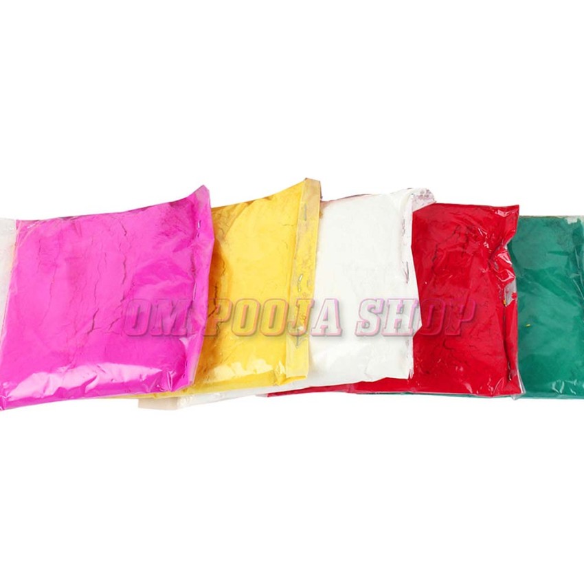 Holy Rangoli Powder - set of 5 Colors