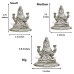 Laxmi Statue in Pure Silver
