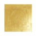 Shri Yantra in Copper with Gold Polish  - 3 Inches and 6 Inches