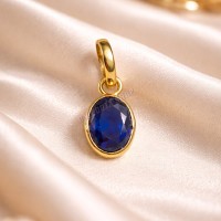 Neeli Stone Panchdhatu Pendant
