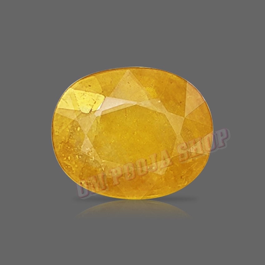 Yellow Sapphire Pushkaraj - 6.75 carats