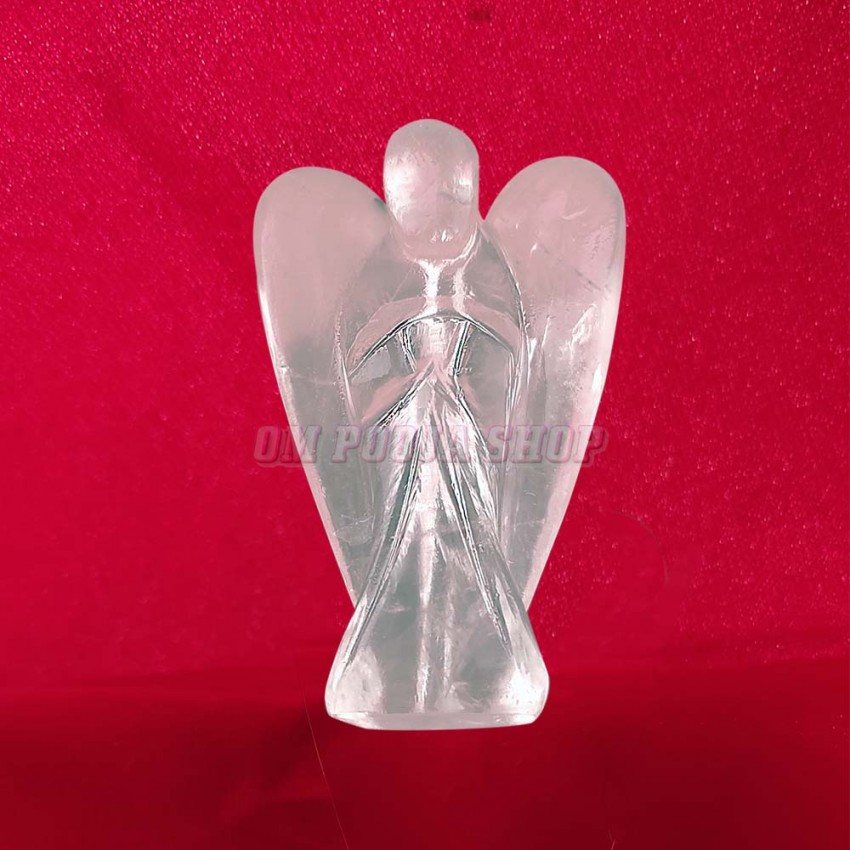 Angel in Natural Crystal Gemstone Size - 2 inch