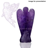 Angel in Natural Amethyst Gem Size - 2 inch