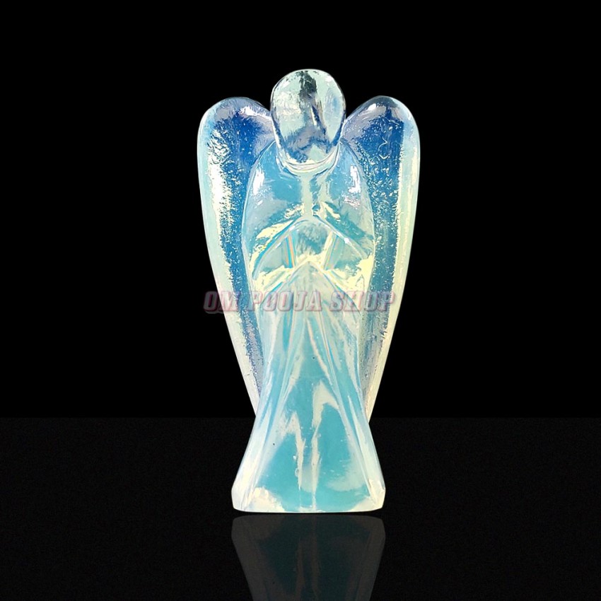 Angel in Natural Opal Gemstone Size - 2 inch