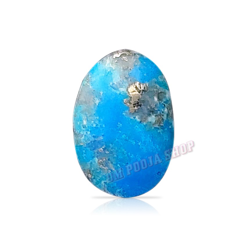 Irani Turquoise Firoza Stone - 6.55 carats