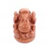 Mangal Murti Ganesh Statue in Red Sunstone (100 Gms to 150 Gms)
