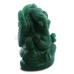 Green Jade Stone Ganesha Murti (J-shape Trunk) - 180 Grams