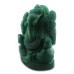 Green Jade Stone Ganesha Murti (J-shape Trunk) - 180 Grams