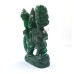 Hanuman ji Murti in Green Jade Gemstone - 144 Grams