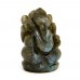 Ganesha Murti in Labradorite Gemstone - 118 GMS