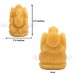 Prathmesh Ganesha Yellow Jade Idol - 128 GMS