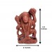 Standing Hanuman ji Idol in Red Aventurine Gemstone - 254 Gms