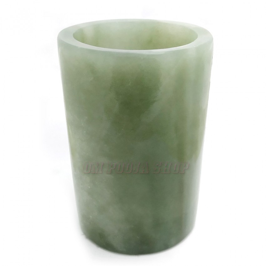Healing Glass in Green Aventurine Gemstone