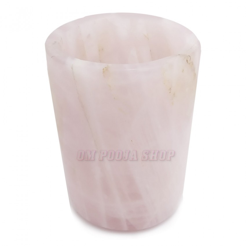 Healing Glass in Rose Quartz Gemstone