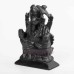 Black Ganeshji in Black Marble