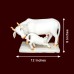 Cow and Calf Statue in White Marble- Size: 9 x 12 x 5 inch - 7 kgs