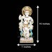 Exclusive Shri Krishna Standing Big Murti in White Marble - Size: 19 x 7 x 4.5 inches - 15 Kgs