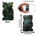 Owl Figurine for Feng Shui Vastu Labradorite Gemstone Size - 1.25 inch