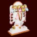 Panchmukhi Hanuman ji Statue in White Marble - Size: 6 x 4 x 1.5 inch