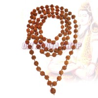 Panchmukhi Nepal Rudraksha 108+1 Kantha Mala