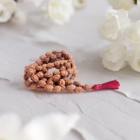 Three Mukhi Java Rudraksha Mala| Agani Shakti Thri Mukhi Rosary 