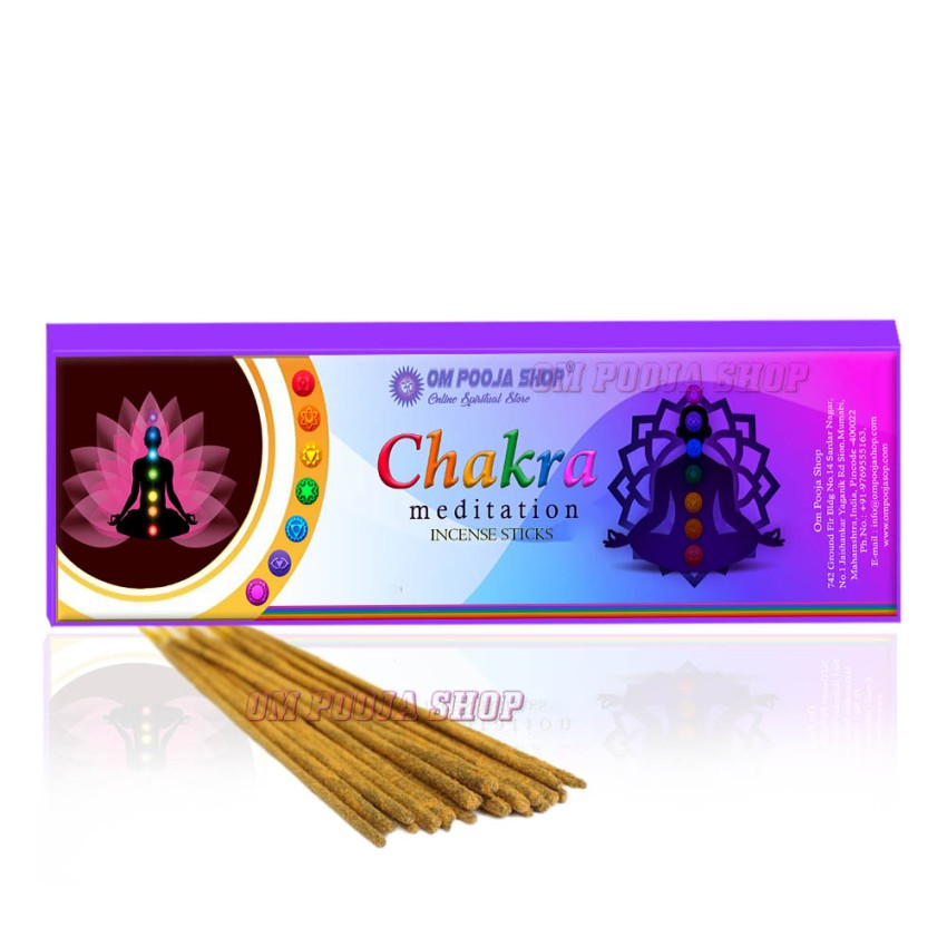 Chakra Meditation Incense Sticks