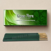 Green Flora Premium Scented Incense Sticks