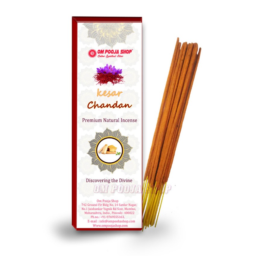 Kesar Chandan Premium Natural Masala Incense Sticks