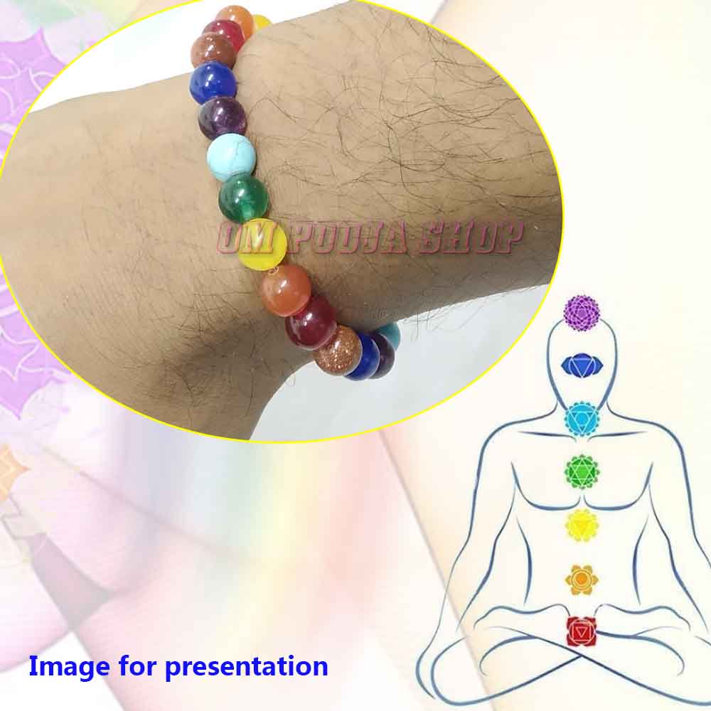 Cheap PDTO Healing Crystal Stone Bead Bracelet Adjustable Wax Rope Yoga Chakra  Bracelets | Joom