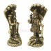 Vishnu Brass Sculpture with Sheshnag in Standing Pose