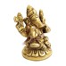 Lambodara Ganesh Brass Statue