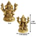 Lambodara Ganesh Brass Statue