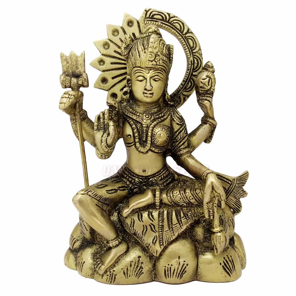 Ardhanarishvara Idol in Brass at best price