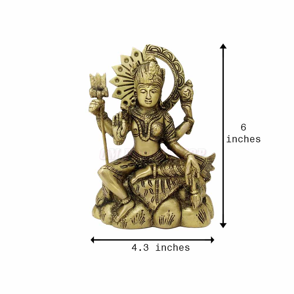 Ardhanarishvara Idol in Brass at best price