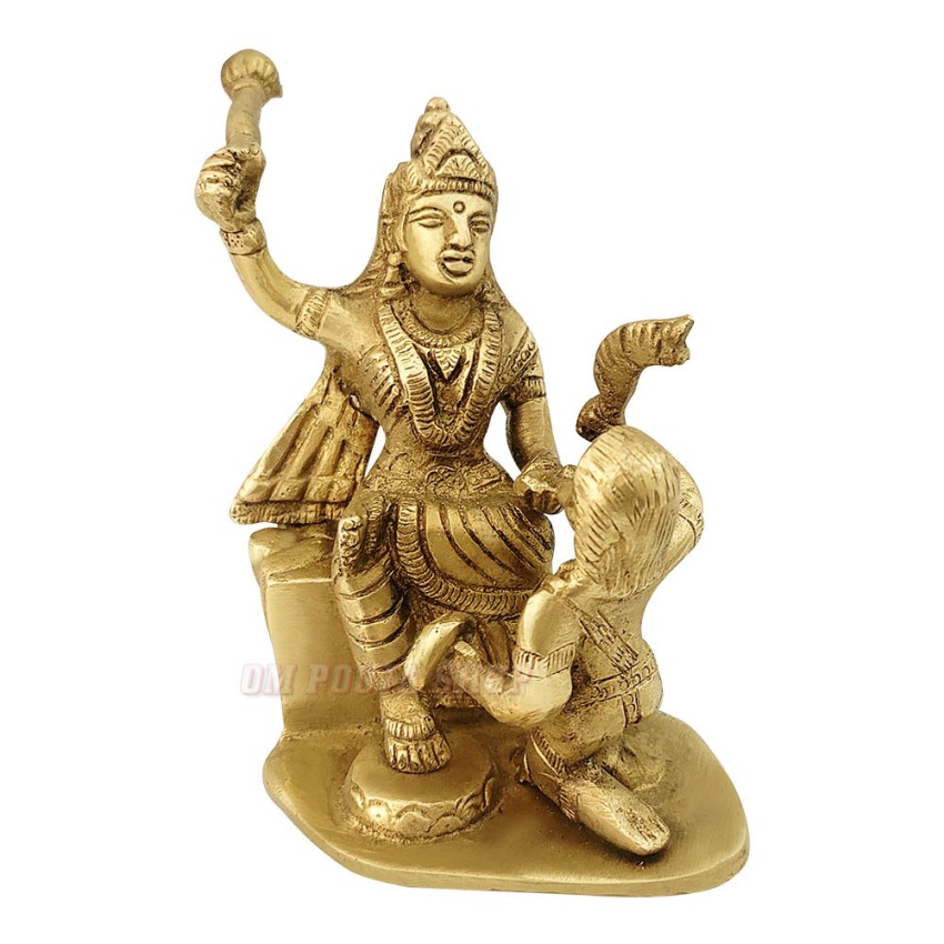 Baglamukhi Mata Statue in Brass