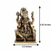 Ardhanarishvara with Ganesha Statue in Brass - (Size 6.25x4.2x2 inches)