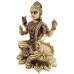 Bala Tripura Sundari Idol on Lotus Flower in Brass (Size- 6.5x5x4 inch)