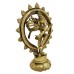 Bhagawan Shankar Nataraja Idol in Brass - Size 6.5 x 5 x 2.5 inches