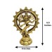 Bhagawan Shankar Nataraja Idol in Brass - Size 6.5 x 5 x 2.5 inches
