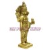 Dhanvantari Bhagwan Brass Idol - Doctor of Gods - Size: 7 x 3.75 x 2.5 inch