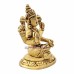 Dhivyasree Lakshmi ji Religious Idol in Brass - Size(3x2.5 inch)