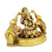 Gaj Ganesha Baba Brass Murti